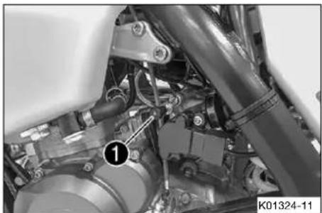 HUSQVARNA TX 300i (2021) - Bouton de démarrage à froid - 1
