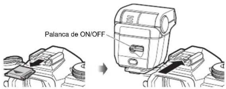 OLYMPUS PTEP14 - Fije el flash en la camarata - 1