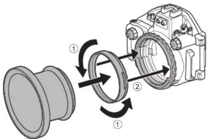 OLYMPUS PTEP14 - Installation du port d'objet (optionnel) - 3