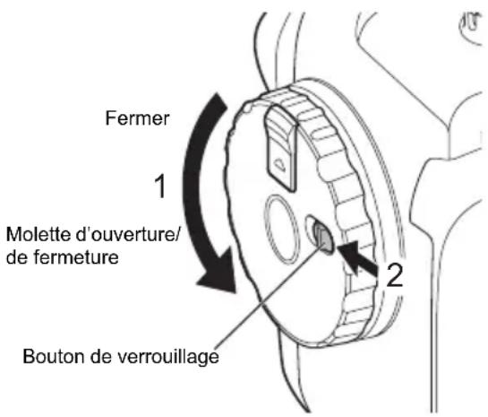 OLYMPUS PTEP14 - Verrouiller le caisson - 1