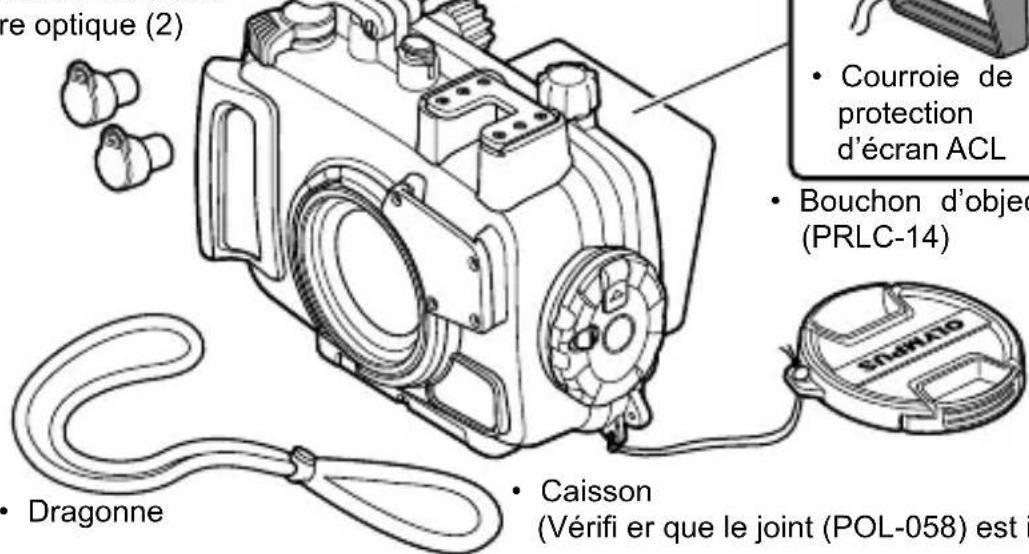OLYMPUS PT058 - Contrôle du contenu de l'emballage - 4