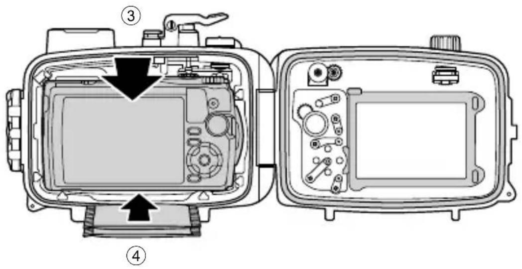 OLYMPUS PT058 - Load the digital camera - 1