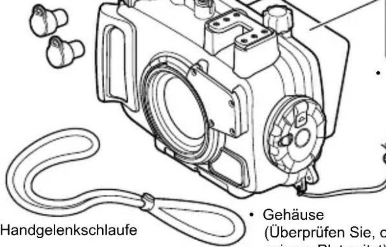 OLYMPUS PT058 - Packungsinhalt auf Vollständigkeit prufen - 3