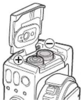 OLYMPUS FRWR - 電池を入る - 1