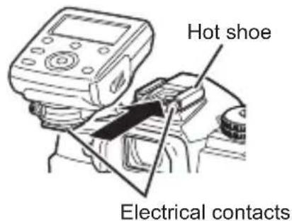 OLYMPUS FCWR - Inserting the batteries - 5