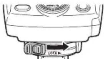 OLYMPUS FCWR - Inserting the batteries - 6