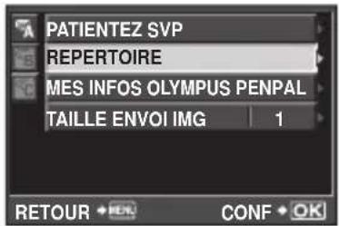 OLYMPUS PEN EPL2 - Edition du carnet d'adresses - 1