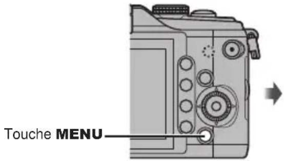 OLYMPUS PEN EPL2 - Réglage de la date et de l'heure - 1