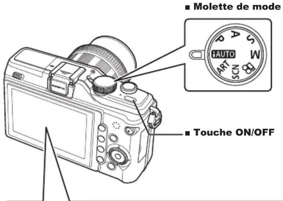 OLYMPUS PEN EPL2 - Reglez la molette de mode sur AUTO. - 1