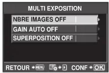 OLYMPUS PEN EPL2 - Enregistrement de plusieurs expositions dans une image seule (multi exposition) - 1