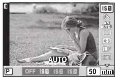 OLYMPUS PEN EPL2 - Selection d'une distance facale (Systèmes d'objectifs Micro Four Thirds/Four Thirds exclus) - 1