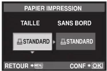 OLYMPUS PEN EPL2 - Réglage des postes du papier d'impression - 1
