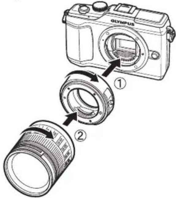 OLYMPUS PEN EPL2 - ■ Montage - 1