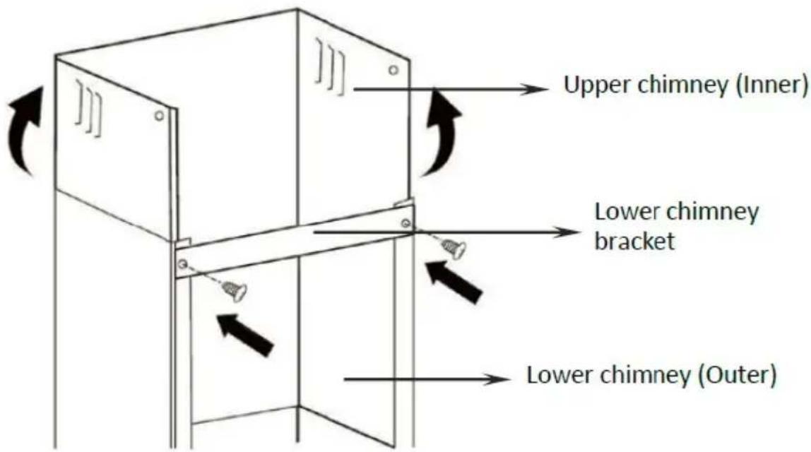 HAIER ILink HADG6DS46BWIFI - INSTALLING THE HOOD - 1