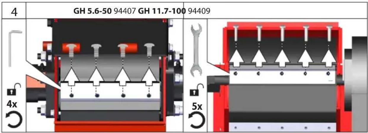 4 GH 5.6-50 94407 GH 11.7-100 94409 4x 5x