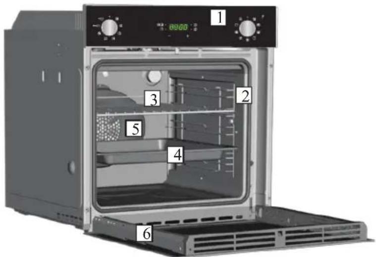 ROSIERES RFZ5871PNI WIFI - Vue d'ensemble - 1