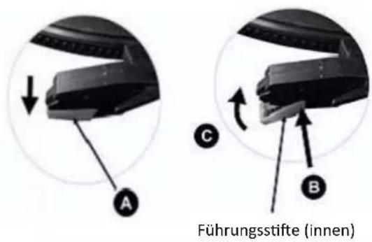 LENCO LS50LED - Einsetzen der Nadel - 1
