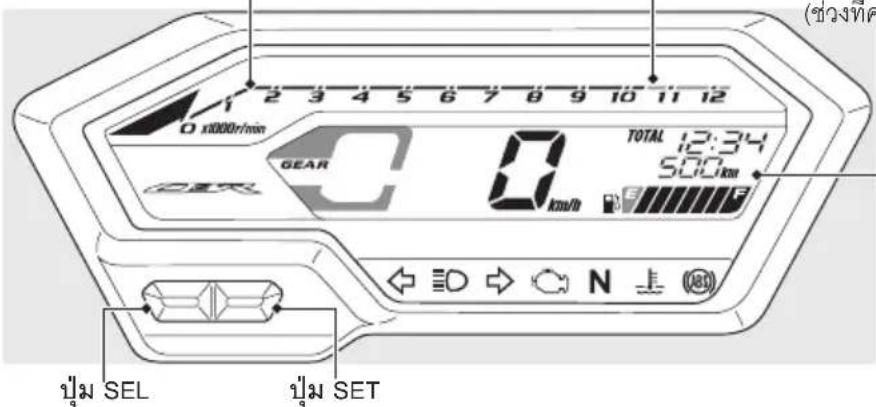Honda CBR150R (2022) - เครื่องวัดต่าง ๆ - 1