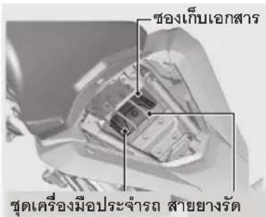 Honda CBR150R (2022) - อุปกรณ์สำหรับการจัดเก็บ - 3