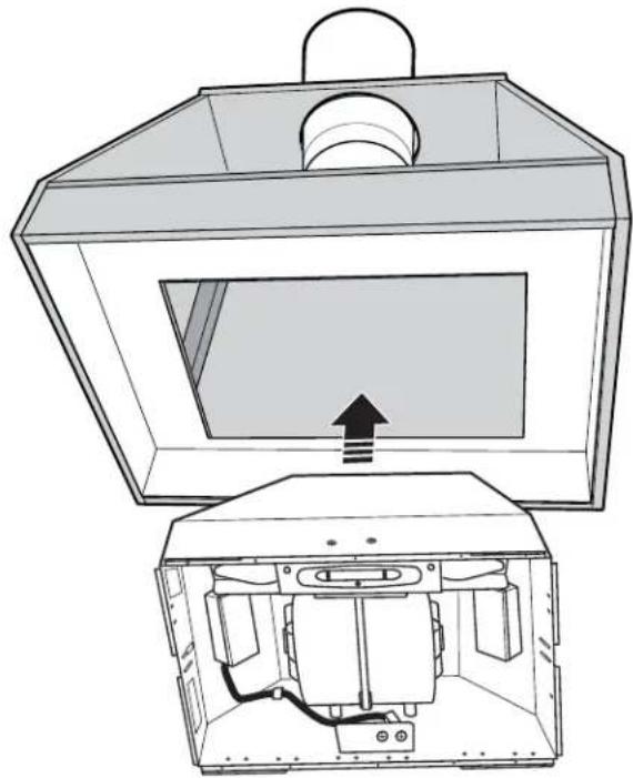 GE JVC3300JSA - STEP 2 | INSTALL THE HOOD - 1