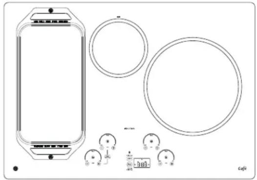 GE Profile PP9036SJSS - Comment positionner la plaque chauffante - 1