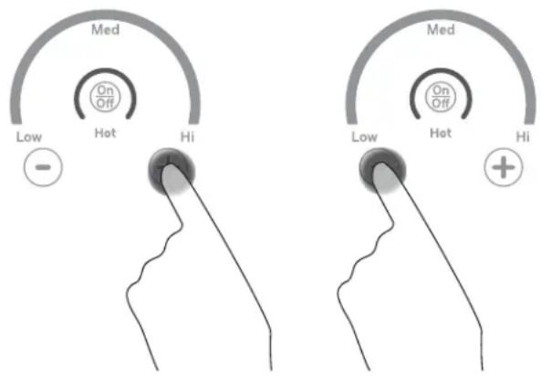 GE Profile PP9036SJSS - Fonctionnement des éléments de cuisson - 3