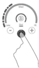 GE Profile PP9036SJSS - Adjust Burner Size - 3