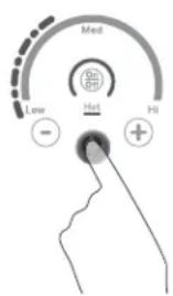 GE Profile PP9036SJSS - Adjust Burner Size - 2