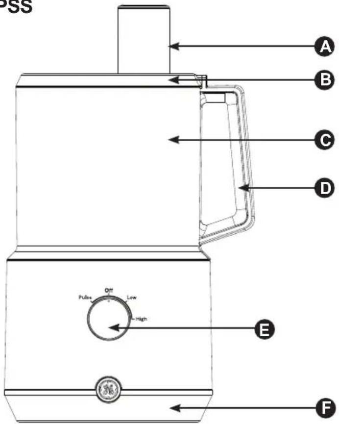 GE G8P1AASSPSS - Pièces Incluses - 1