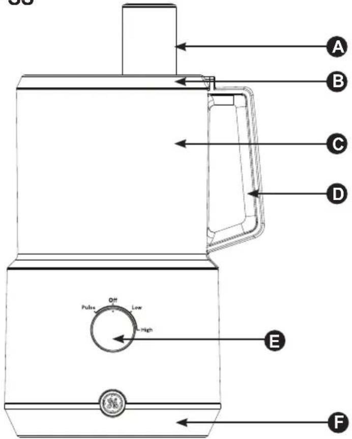 GE G8P1AASSPSS - Piezas Incluidas - 1