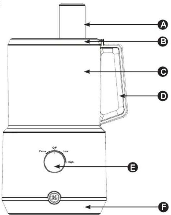 GE G8P1AASSPSS - Parts Included - 1