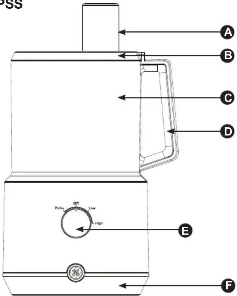 GE G8P0AASSPSS - Pièces Incluses - 1