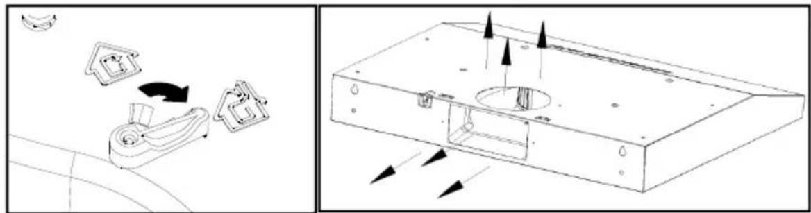 ROSIERES RHC9401RB - AIR VENTILATION SETTING - 1