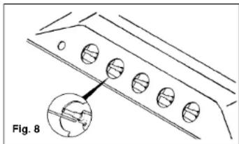 ROSIERES PCGTS761INA - Screws regulating - 1