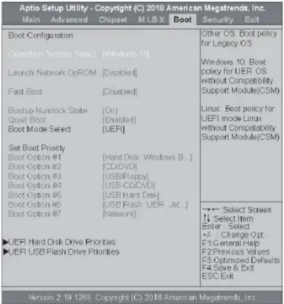 ECS LIVA Z2 - 開機選單 [Boot Menu] - 1
