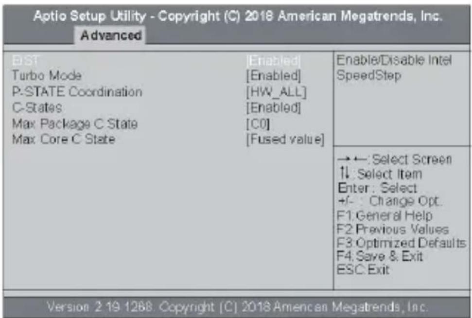 ECS LIVA Z2 - CPU Power Management - 1
