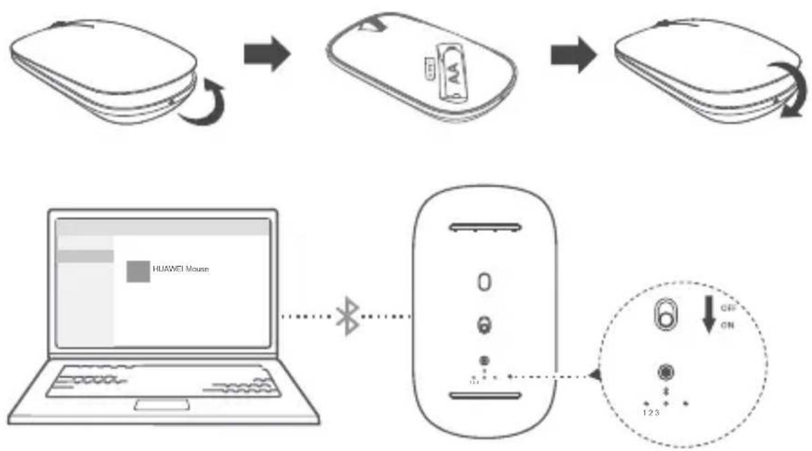 HUAWEI Bluetooth Mouse CD23 - 2