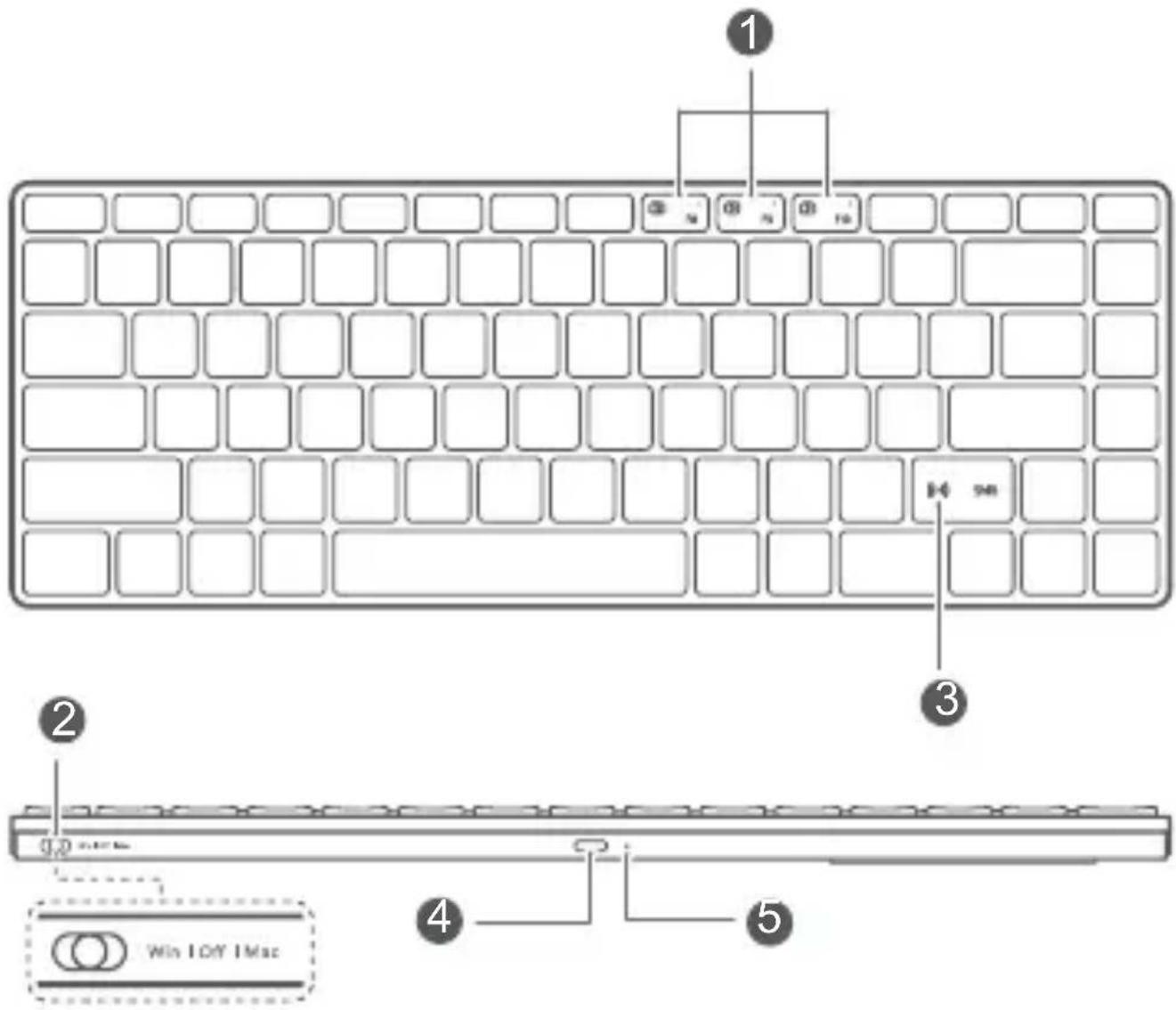 HUAWEI Ultrathin Keyboard CD34 - Présentation - 1
