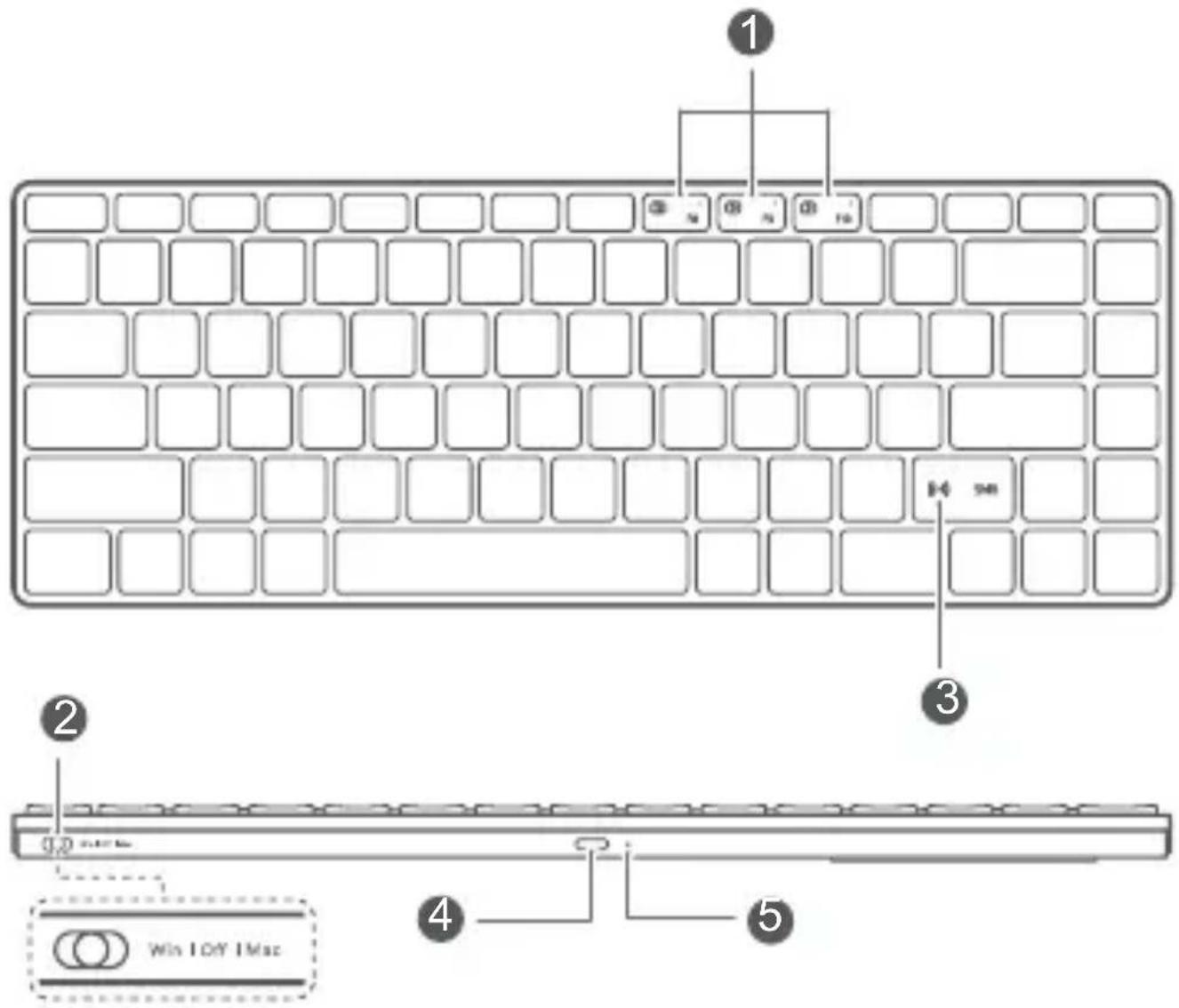 HUAWEI Ultrathin Keyboard CD34 - Italiano Introduzione - 1