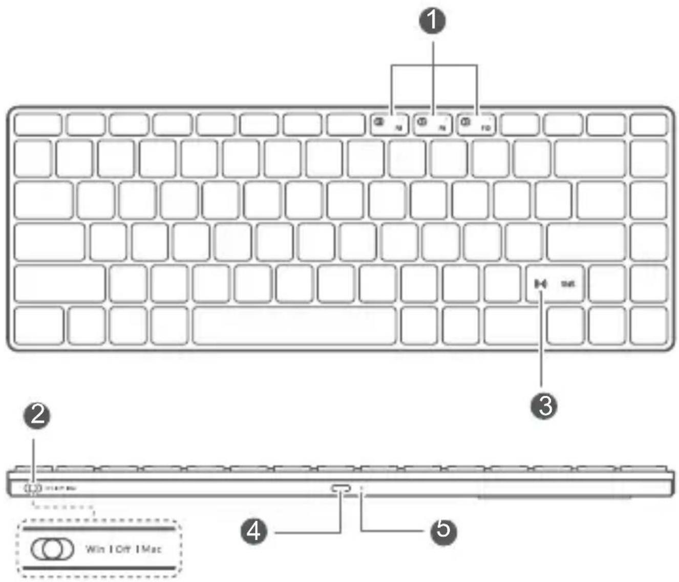 HUAWEI Ultrathin Keyboard CD34 - Политка кондець�数и - 2