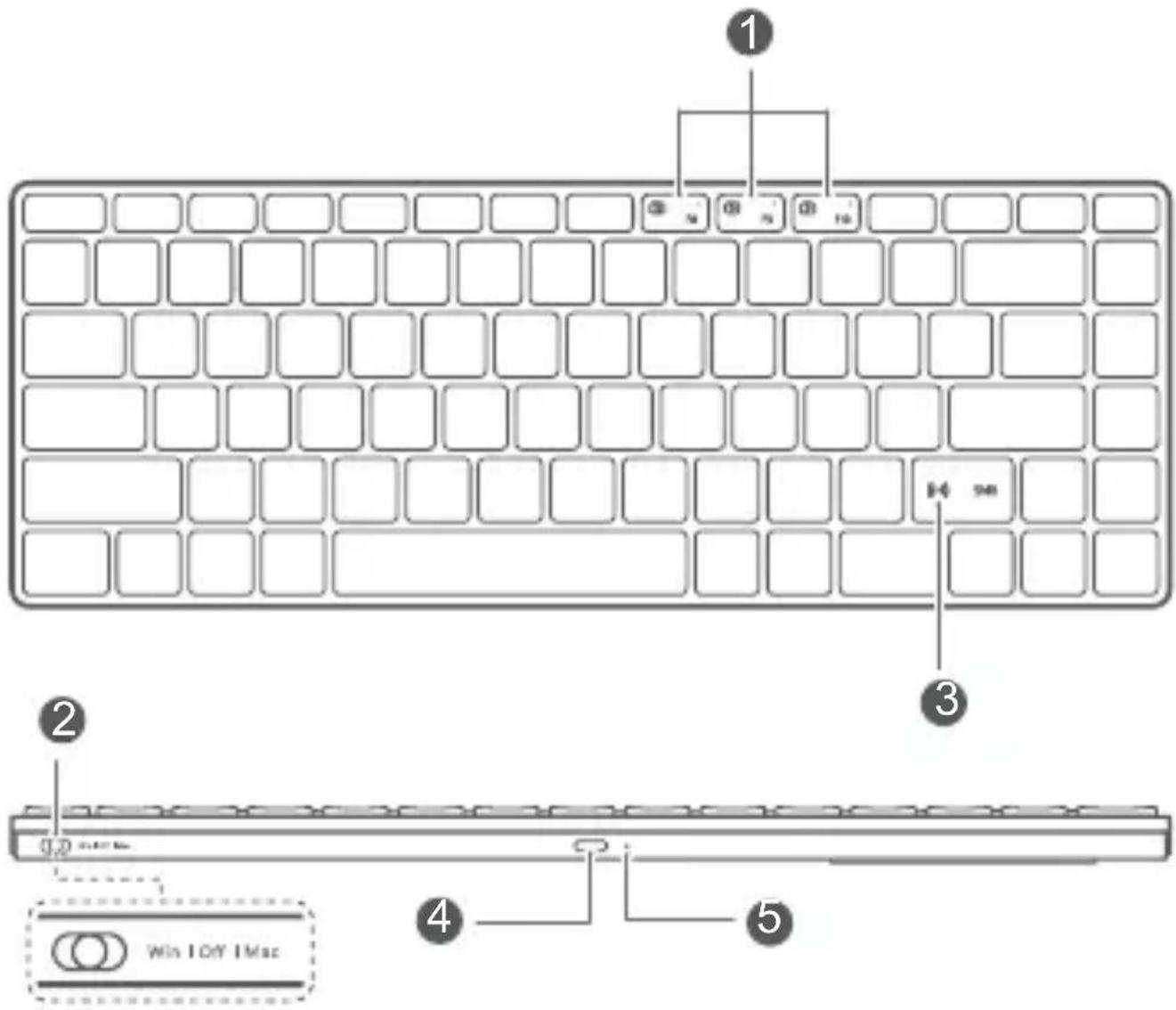 HUAWEI Ultrathin Keyboard CD34 - Dansk Introduktion - 1