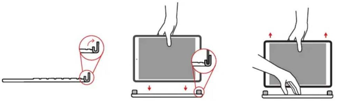 Brydge 10.2 Max+ - INSÉRER L'ÉTUI DE PROTECTION - 2