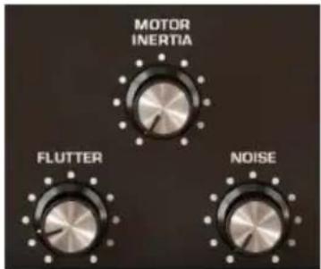 Arturia Delay Tape201 - Contrôles Motor - 1