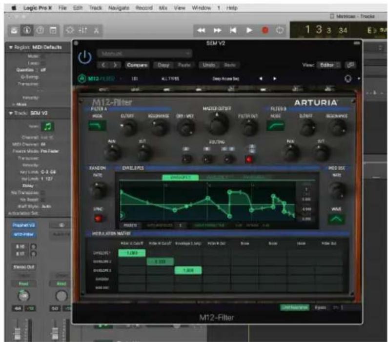 Arturia Filter M12 - M12-Filter et votre DAW - 1