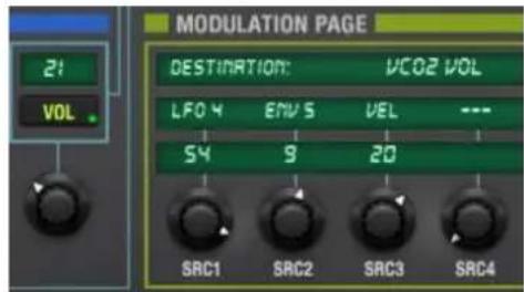Arturia Matrix12 V - Boutons de la fenêtre paramètres - 2