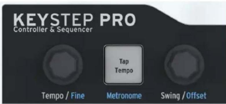 Arturia Keystep Pro - Section Tempo - 1