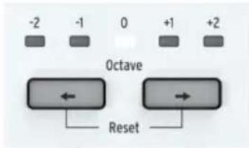 Arturia Keystep Pro - Les boutons Octave - 1