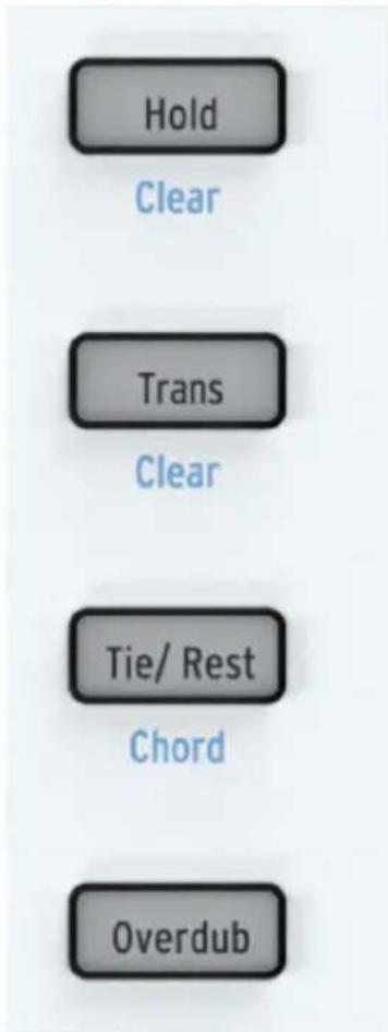 Arturia Keystep Pro - Le bouton HOLD/Clear - 1