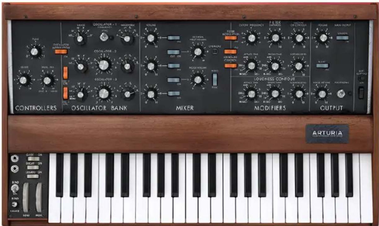 Arturia Keystep Pro - Tutoriel 1 : Utiliser le MIDI pour contrôler le synthé MINI V VST d'Arturia - 1