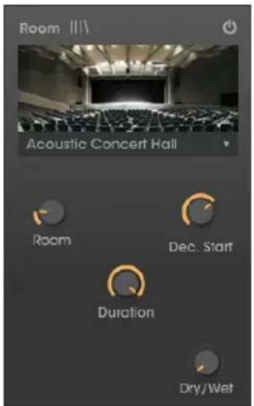 Arturia Mellotron V - Room Simulator (Convolution Reverb) - 2